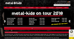Desktop Screenshot of metal-kids.com